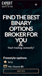 Mobile Screenshot of binaryoptionexpert.com